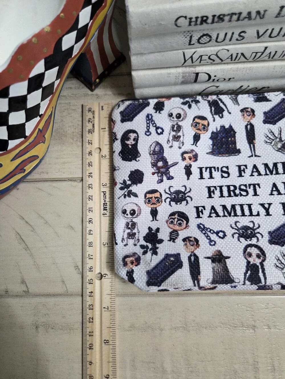 Addams Family Broadway Musical Pouch Bundle W/ Pens & Sticky Notes, NEW